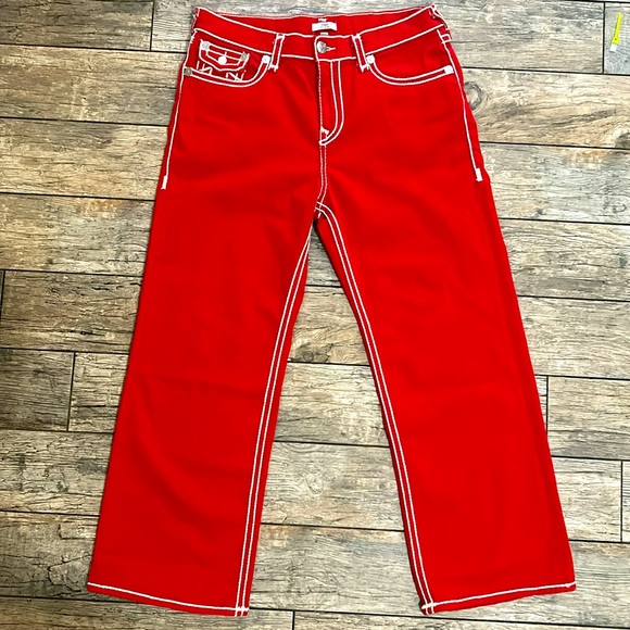 Red True Religion Jeans - Picture 2 of 6